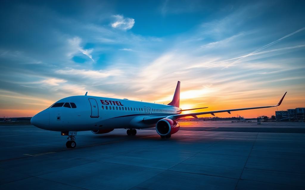 Aircraft on a runway representing people-owned aviation